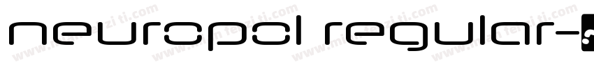 neuropol regular字体转换